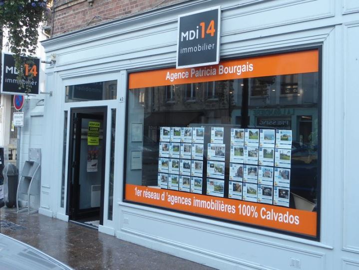 Franchise MDI Mon Departement Immobilier vitrine